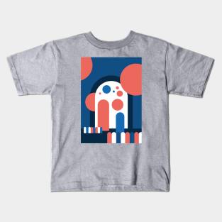 Flat shapes Kids T-Shirt